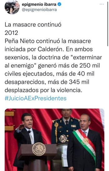 Epigmenio Ibarra Twitter
