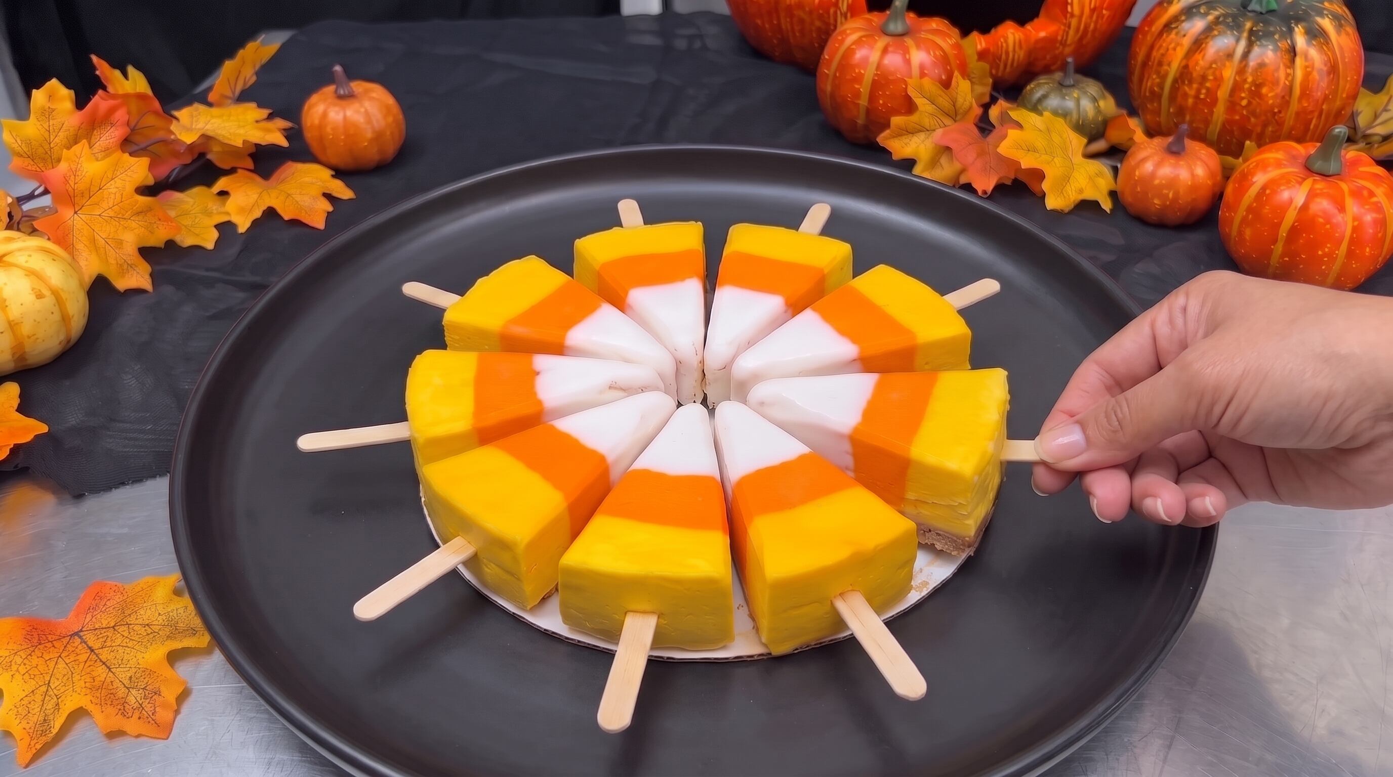 Tarta de queso versión Haloween. (Imagen Ilustrativa Infobae)