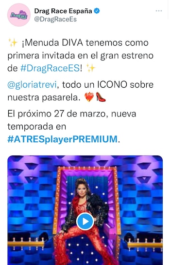 Así la presentó el programa
(Foto: