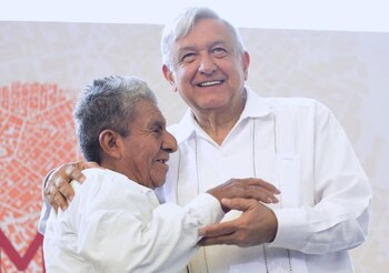 López Obrador mantiene altos índices de popularidad a más de un año de gobierno. (Foto: Cortesía Presidencia)