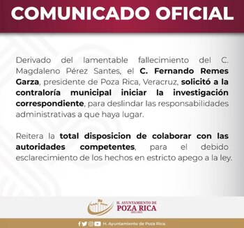 Autoridades locales se pronunciaron sobre