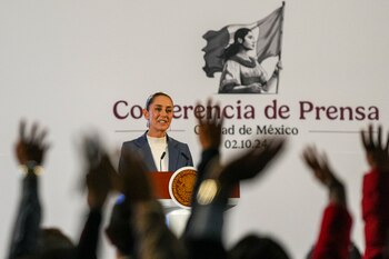 La presidenta mexicana Claudia Sheinbaum