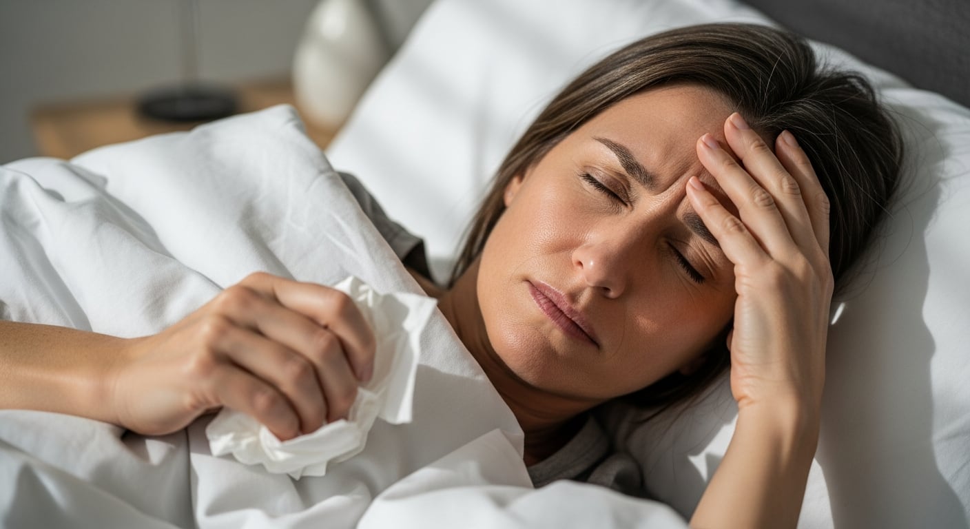 El estrés y la mala postura durante el descanso pueden agravar el dolor de cabeza matutino en personas con problemas de sueño (Imagen Ilustrativa Infobae)
