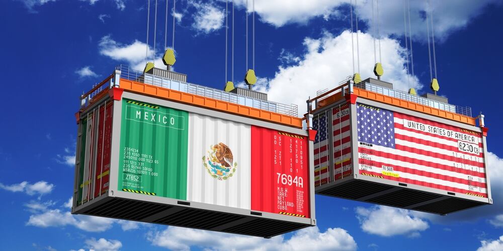 Las exportaciones mexicanas hacia su vecino del norte alcanzaron los 424.400 millones de dólares, consolidando su posición en el liderazgo comercial (Imagen: Shutterstock)