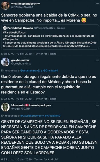 Opiniones Sensores (Foto: Twitter)