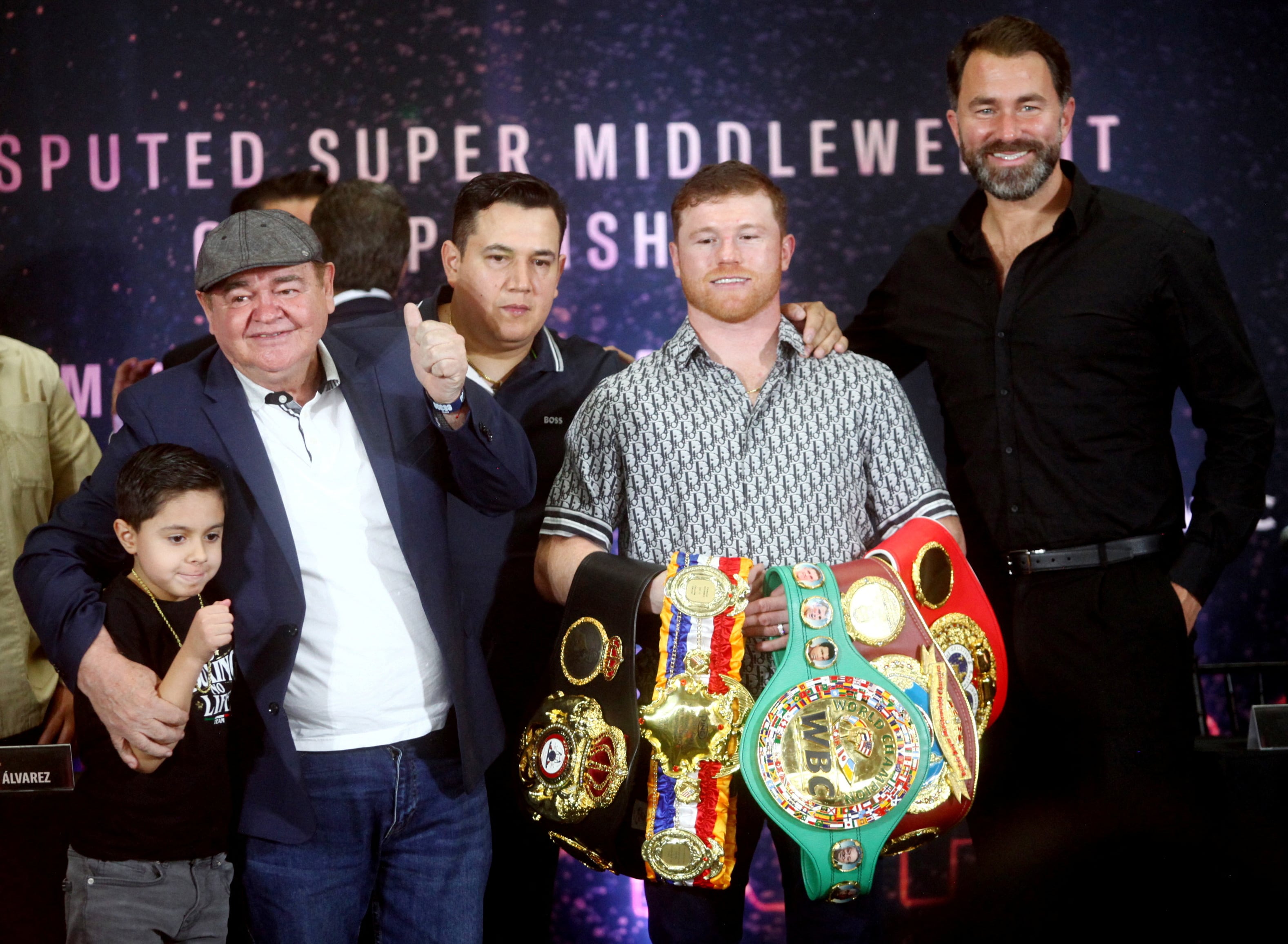 Chepo Reynoso acepta que Canelo Álvarez está cerca del retiro tras 21 años como boxeador: “No tiene nada que demostrar”( REUTERS/Fernando Carranza)