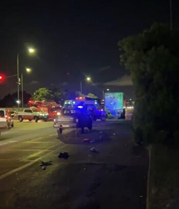 El siniestro se registró cerca