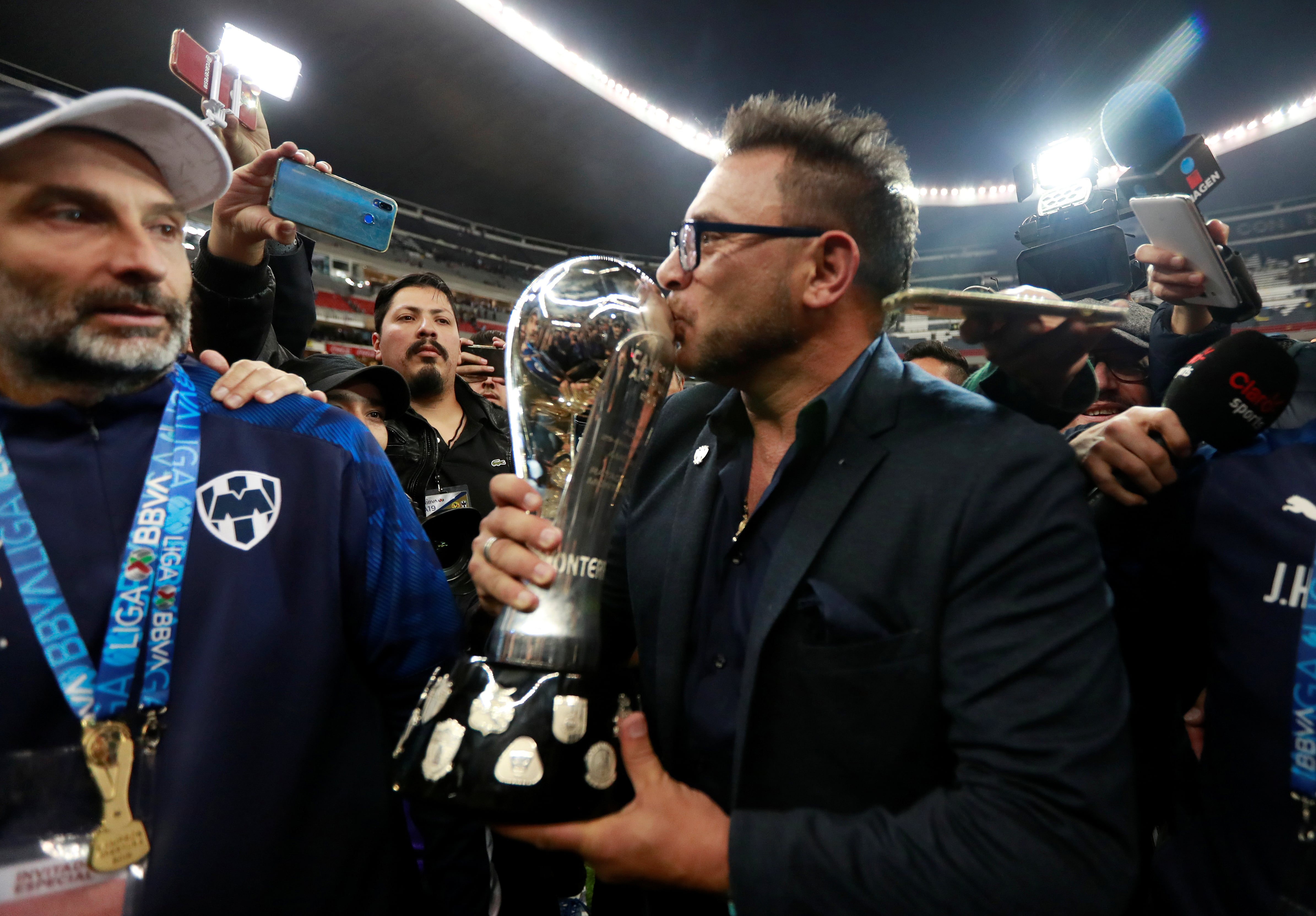 Antonio Mohamed enfrentará su pasado con Monterrey, donde fue campeón de Liga MX 2019 y Copa MX 2017 y 2020. REUTERS/Luis Cortes