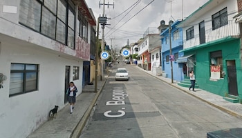 Imagen de un taxi circulando