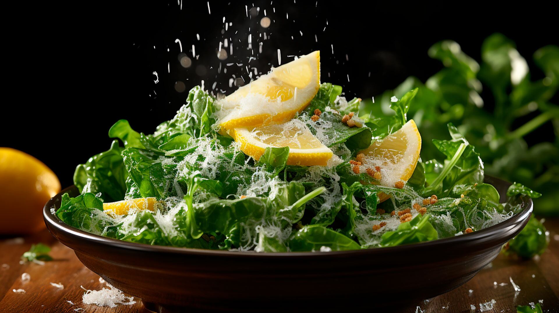 Las verduras de hoja verde aportan nutrientes esenciales como vitamina K, folato, hierro, calcio, magnesio y antioxidantes clave para la salud (Imagen ilustrativa Infobae)