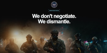 El modelo HSTF unifica a distintas agencias para perseguir el tráfico de drogas, armas y dinero de organizaciones terroristas transnacionales. (Captura de pantalla)