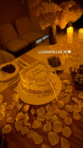 Brunella Horna celebra su cumpleaños