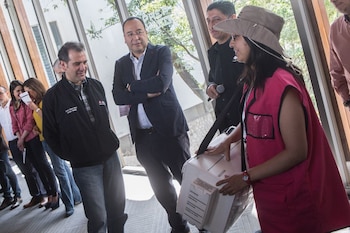 Ciro Murayama y Lorenzo Córdova