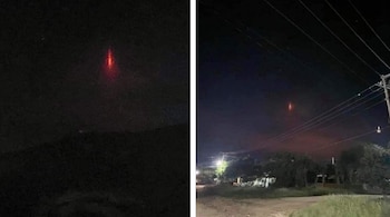 Imágenes de la luz roja