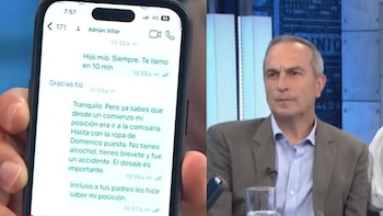 Padre de Francesca Montenegro muestra