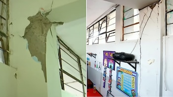 Temblor de 6.1 dejó graves daños estructurales en centro educativo básico especial en Ica, con grietas, desprendimientos y aulas afectadas