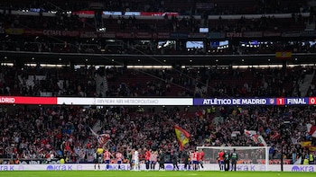 Fallece un aficionado del Atlético de Madrid en el Metropolitano antes del partido ante el Deportivo