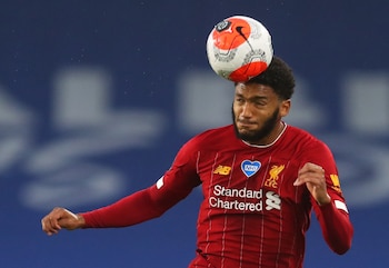 El defensor inglés del Liverpool