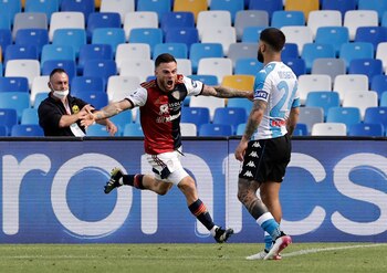 El volante celebra una conquista