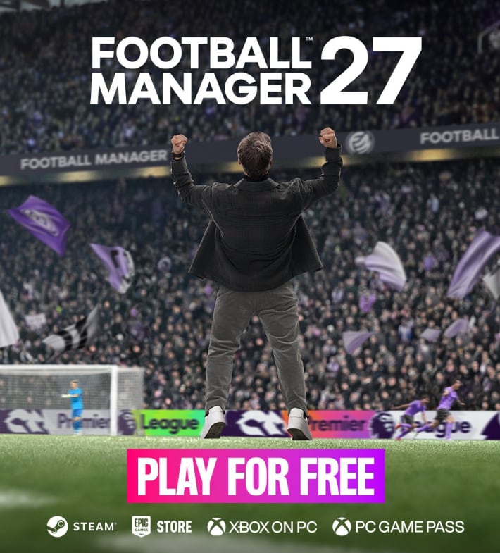 Football Manager 27 se podrá jugar de manera gratuita por cinco días en PC. (FM)