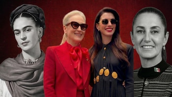 Meryl Streep y Anne Hathaway reconocen a las mujeres mexicanas durante visita a CDMX