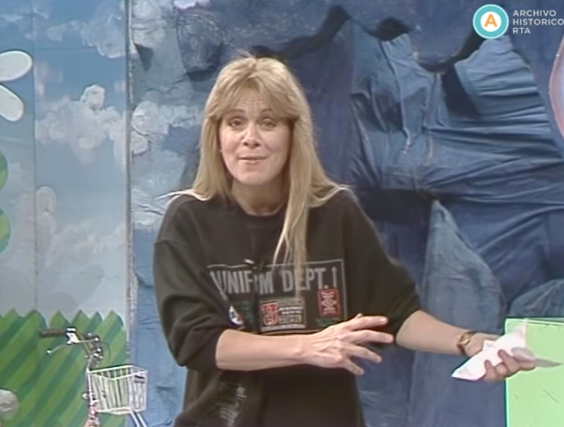 Lemercier en el rol de conductora