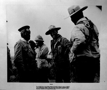 Victoriano Huerta y Pancho Villa