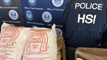 De México a Texas: descubren más de una tonelada y media de metanfetamina en costales de sal