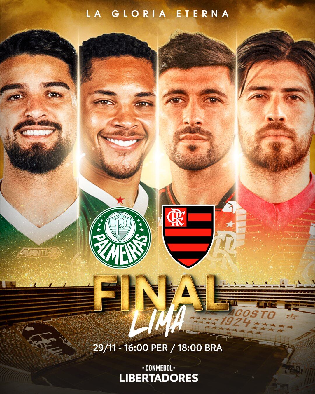 Horario confirmado de la final de la Copa Libertadores 2025
