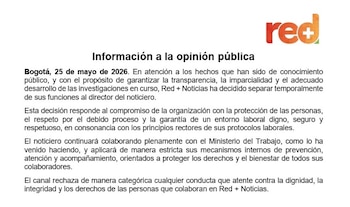 La decisión sobre Giovanni Celis responde a investigaciones abiertas para garantizar la transparencia en Red+ Noticias - crédito redmasnoticias / Instagram