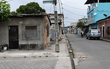 Una de las calles de