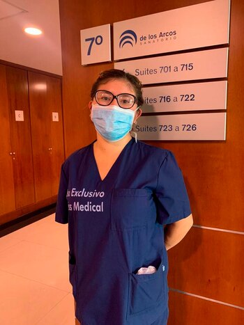 Emilse empezó a trabajar juntando