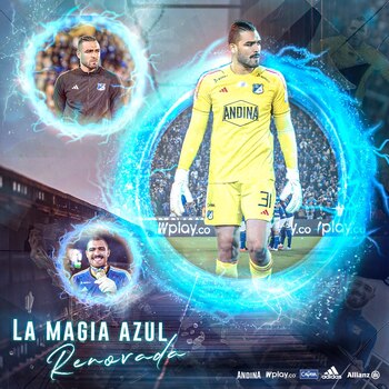 Álvaro Montero renovó con Millonarios