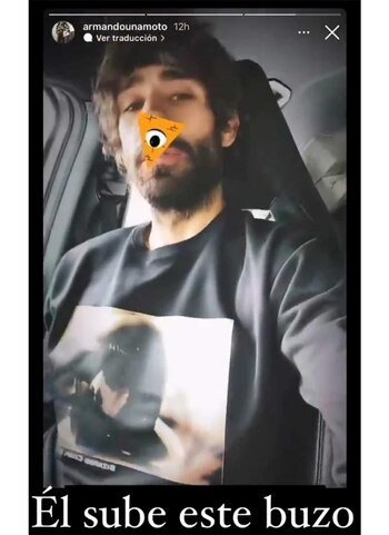 Armando Mena Navareño, con el