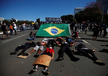 Los manifestantes volvieron a criticar