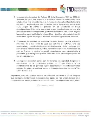 La falta de quórum, atribuida