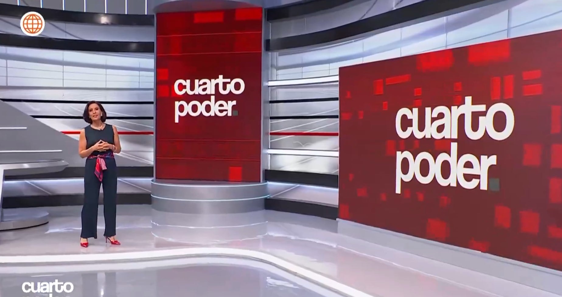 Sol Carreño no seguirá en Cuarto Poder en 2026 y se despide con un mensaje cívico a los peruanos. Infobae Perú / Captura TV - América Televisión