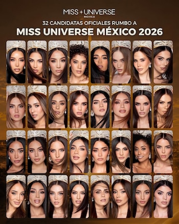 Miss Universe México 2026 candidatas. (Instagram)