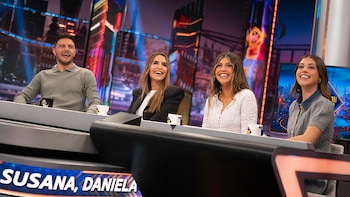 Joaquín Sánchez y su familia