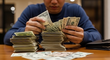 La cotización del dólar en Colombia tocó un mínimo intradía de $3.293,70 y confirmó la apreciación del peso colombiano - crédito VisualesIA/Imagen Ilustrativa Infobae