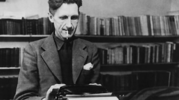 El escritor George Orwell