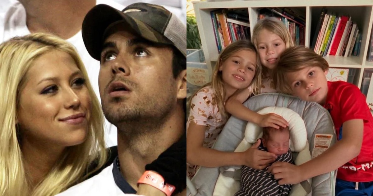 Enrique Iglesias y Anna Kournikova presentaron a su hijo recién nacido en una foto inédita - Infobae