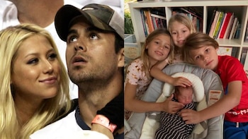 Enrique Iglesias y Anna Kournikova