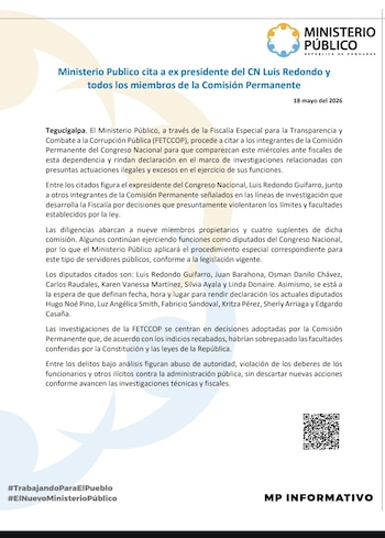 La pesquisa se centra en decisiones de la Comisión Permanente que habrían excedido los límites constitucionales del poder legislativo en Honduras.