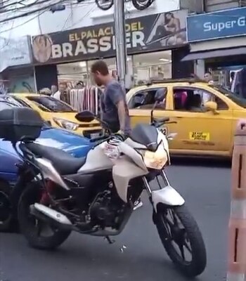 Pelea de conductores en Cúcuta