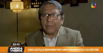 Ciro Castillo: “Yo no siento