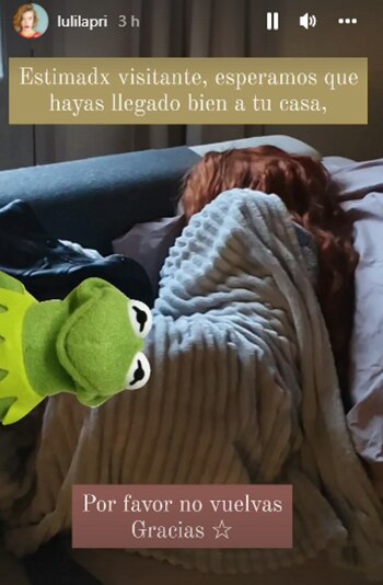 La foto que Laura Laprida