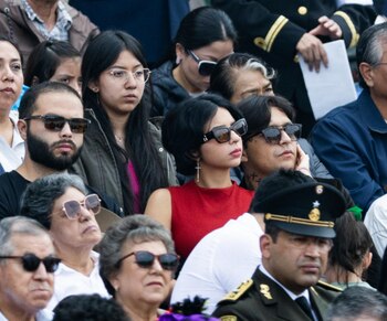 Ángela Aguilar se notó molesta