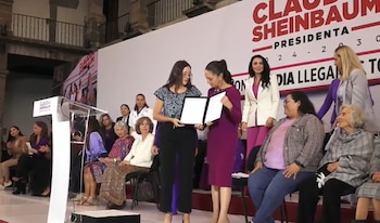 La virtual presidenta electa de