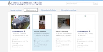 Registro General de Subastas Electrónicas Judiciales